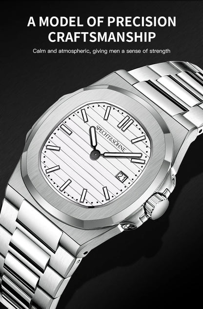 Specht & Söhne ChronoSport 5711 – Reloj Deportivo Clásico Resistente al Agua
