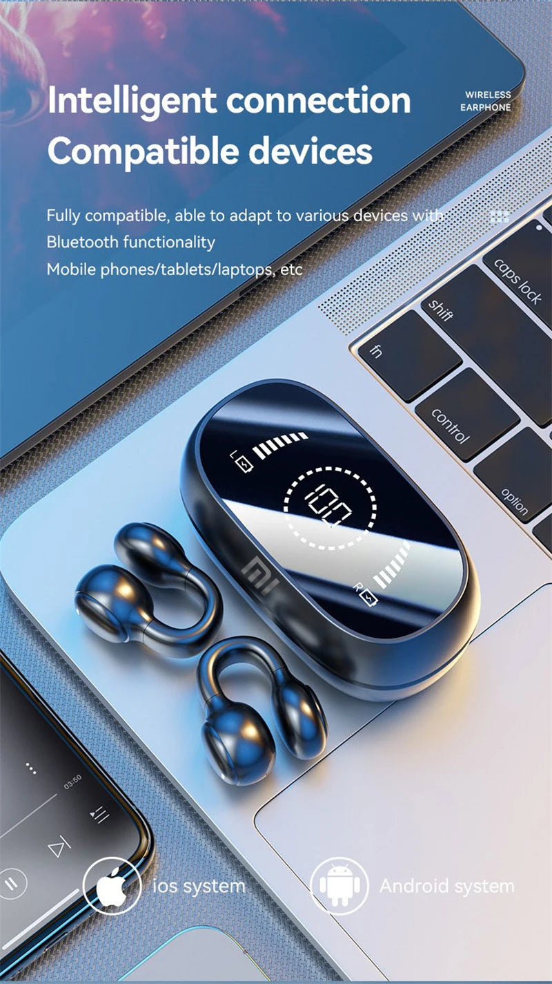 Xiaomi M47 BoneSound – Auriculares Bluetooth con Conducción Ósea