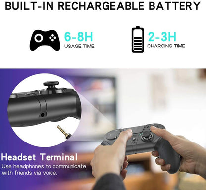 GameMaster PS4 – Mando Bluetooth para PlayStation, Android & PC