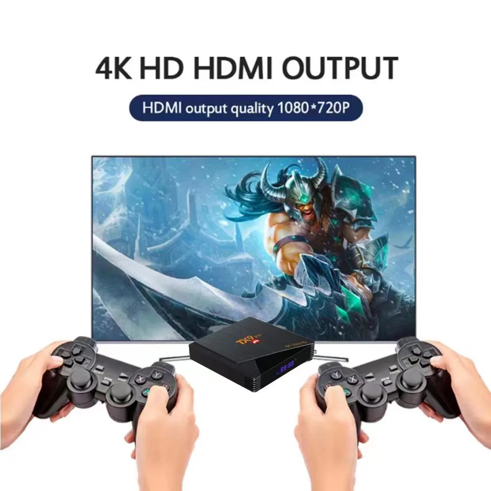Android GameBox 4K – Consola de Juegos con 9000 Juegos & Sistema Dual