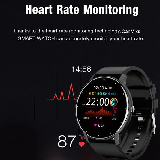 ZL02 Ultra – Smartwatch con Pantalla Táctil & Rastreador de Actividad