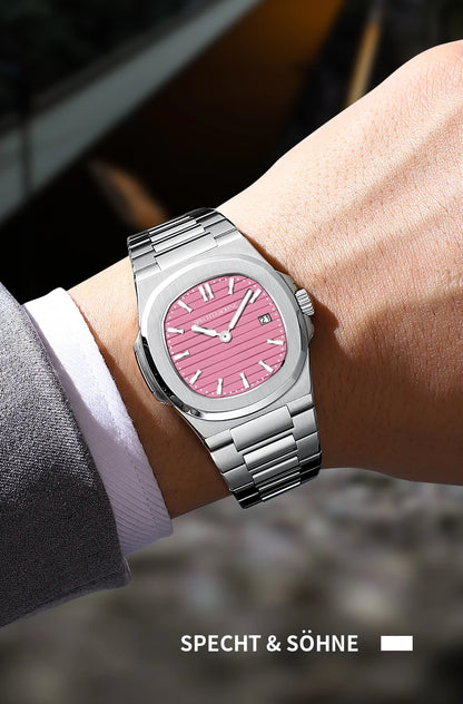 Specht & Söhne ChronoSport 5711 – Reloj Deportivo Clásico Resistente al Agua