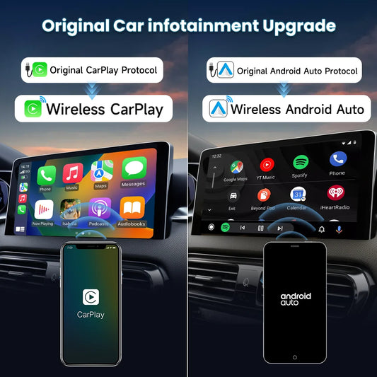 CarlinKit AirLink 5.0 – Adaptador Inalámbrico para CarPlay & Android Auto
