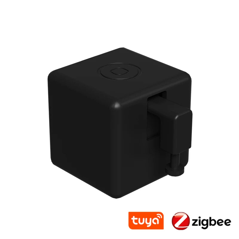 Tuya Zigbee Smart Fingerbot – Interruptor Automático para Cortinas, Garage y Botones con Control de Voz