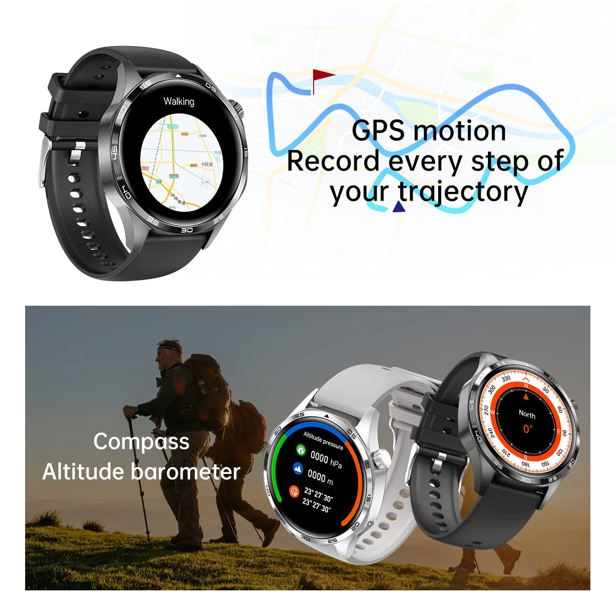 GT5 PRO Max – Smartwatch con Pantalla AMOLED & GPS Avanzado