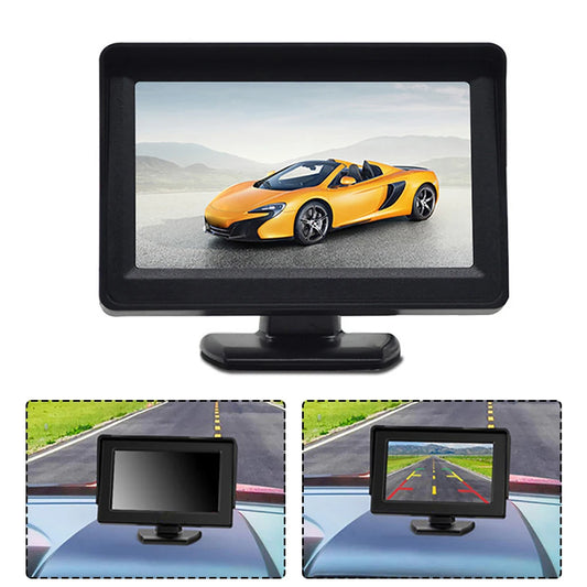 VisionPark 4.3 – Monitor TFT LCD para Cámara de Reversa & Sistema de Estacionamiento