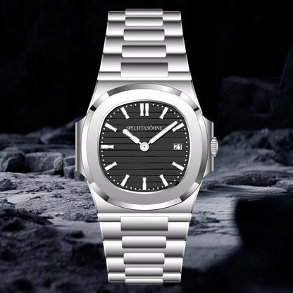 Specht & Söhne ChronoSport 5711 – Reloj Deportivo Clásico Resistente al Agua