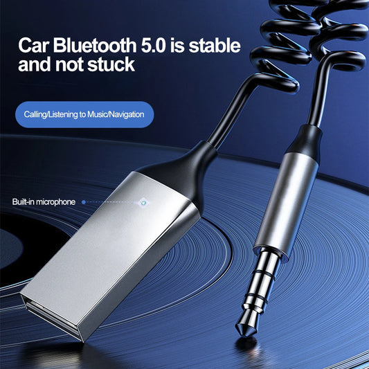 BlueLink 5.0 – Transmisor & Receptor Bluetooth con Audio AUX 3.5mm