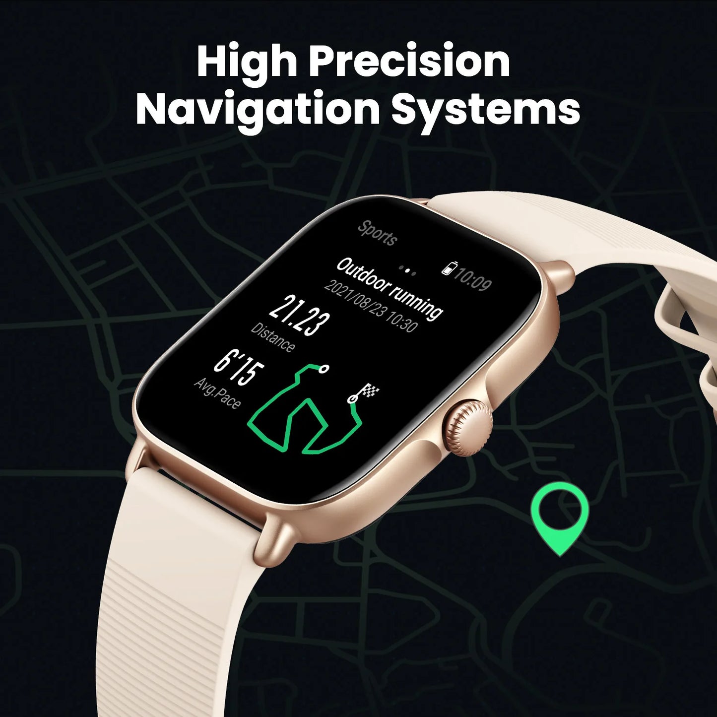 Amazfit GTS 4 Mini Pro – Smartwatch con Alexa & 150 Modos Deportivos