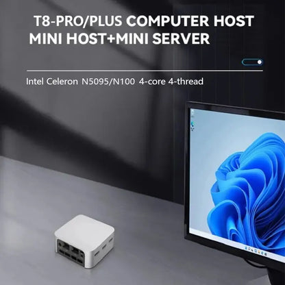 Mini PC FIREBAT T8 Pro Plus con Intel Celeron N5095/N100  DDR4/DDR5, 16GB RAM y SSD 512GB