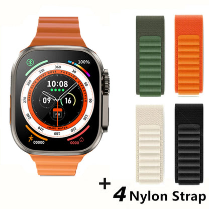 UltraPro MAX 10 – Smartwatch con Pantalla AMOLED & Carga Inalámbrica