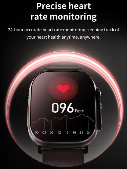 UltraPro MAX 10 – Smartwatch con Pantalla AMOLED & Carga Inalámbrica